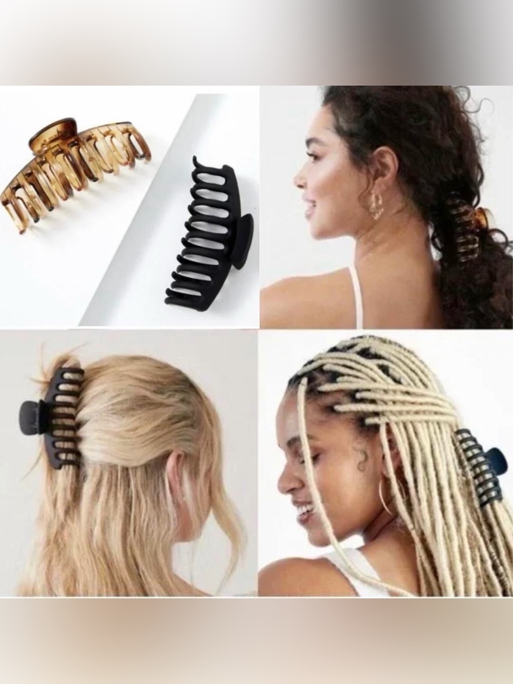 🍒3/$30 NIP Set of 2 Gemelli Hair Clips